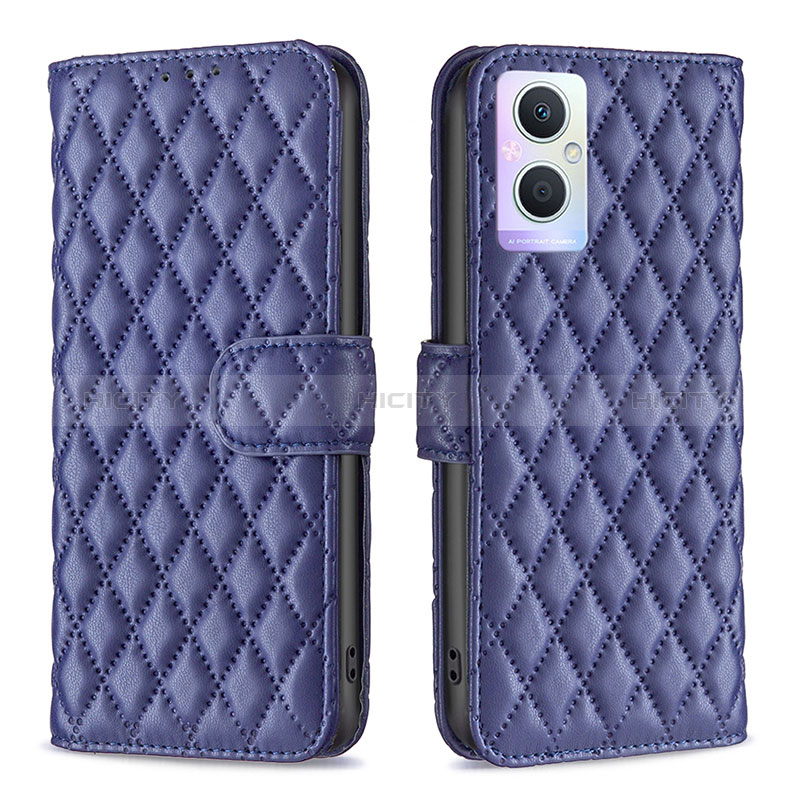 Funda de Cuero Cartera con Soporte Carcasa B11F para Oppo A96 5G