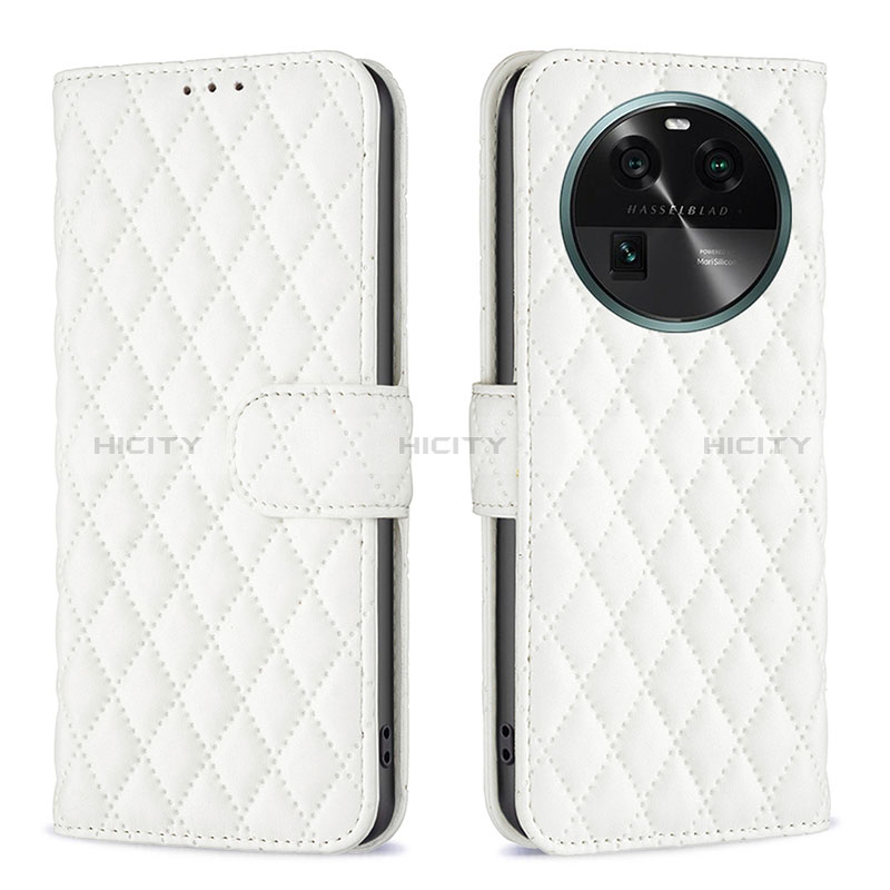 Funda de Cuero Cartera con Soporte Carcasa B11F para Oppo Find X6 Pro 5G