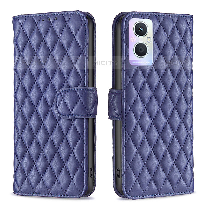 Funda de Cuero Cartera con Soporte Carcasa B11F para Oppo Reno7 Z 5G