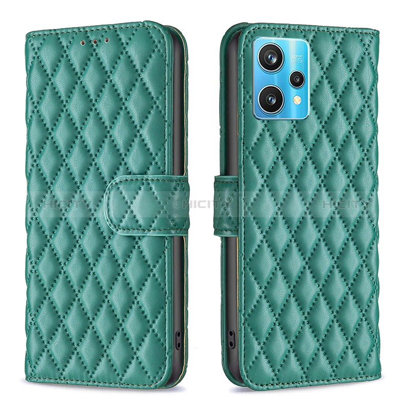 Funda de Cuero Cartera con Soporte Carcasa B11F para Realme 9 4G