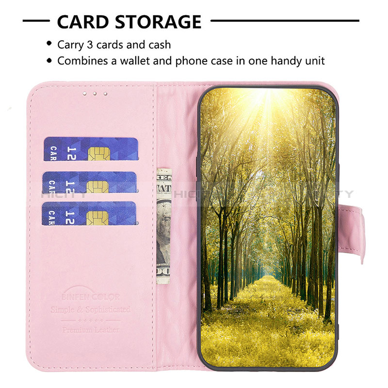 Funda de Cuero Cartera con Soporte Carcasa B11F para Realme 9 4G