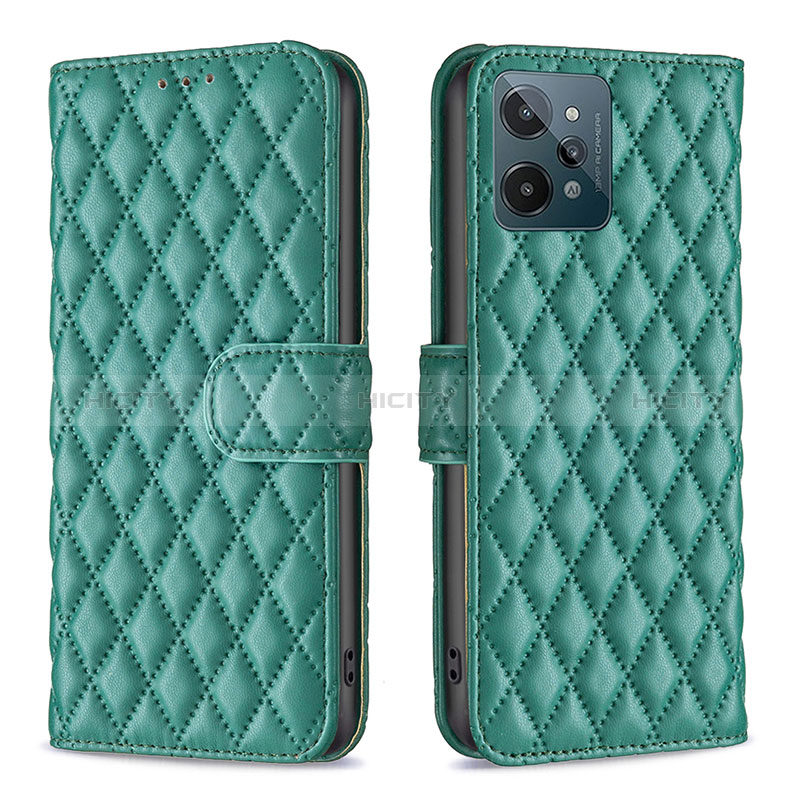 Funda de Cuero Cartera con Soporte Carcasa B11F para Realme C31