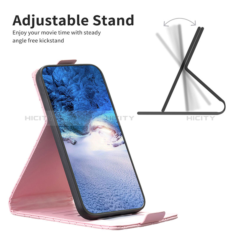 Funda de Cuero Cartera con Soporte Carcasa B11F para Realme C55