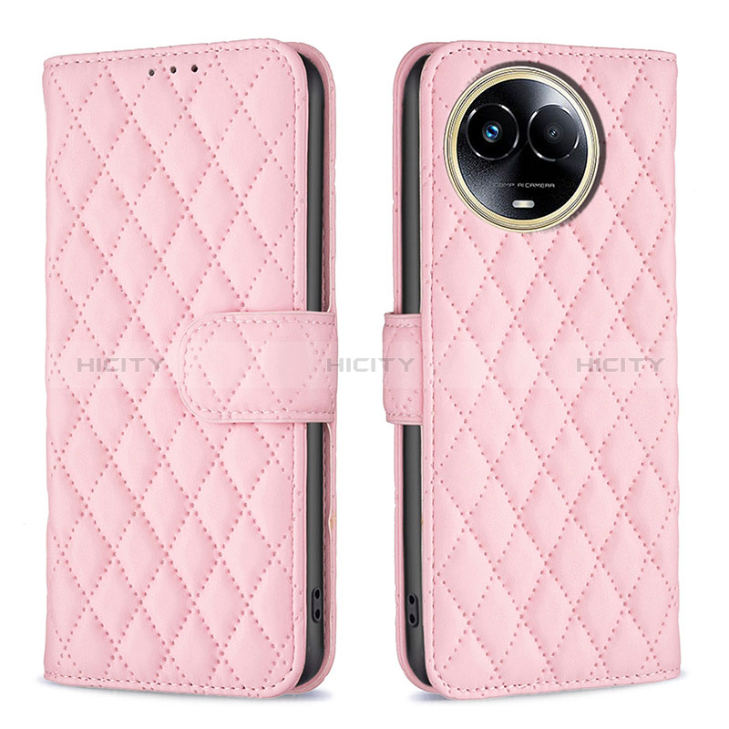 Funda de Cuero Cartera con Soporte Carcasa B11F para Realme V50 5G