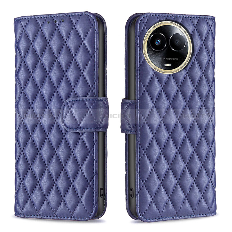 Funda de Cuero Cartera con Soporte Carcasa B11F para Realme V50s 5G