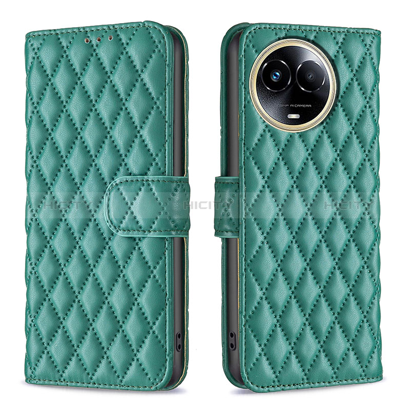 Funda de Cuero Cartera con Soporte Carcasa B11F para Realme V50s 5G