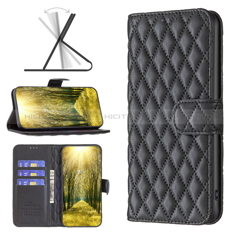 Funda de Cuero Cartera con Soporte Carcasa B11F para Realme V50s 5G