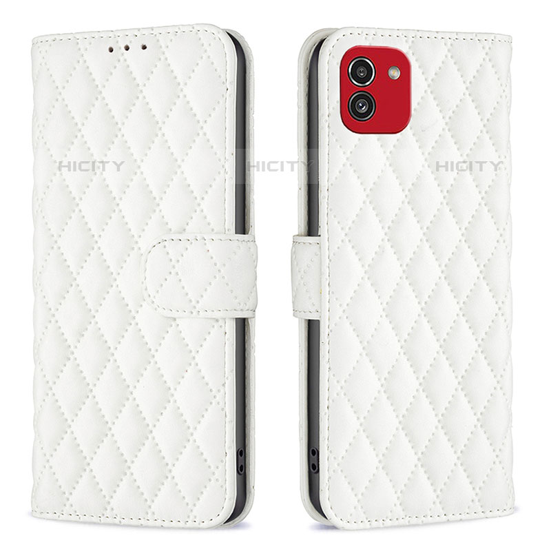 Funda de Cuero Cartera con Soporte Carcasa B11F para Samsung Galaxy A03