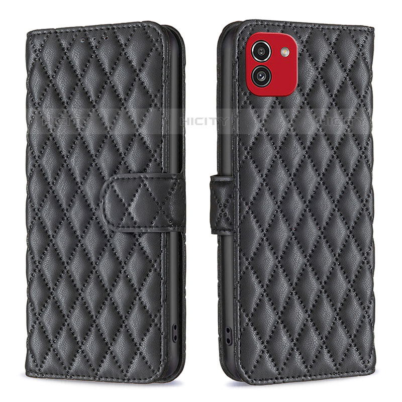 Funda de Cuero Cartera con Soporte Carcasa B11F para Samsung Galaxy A03