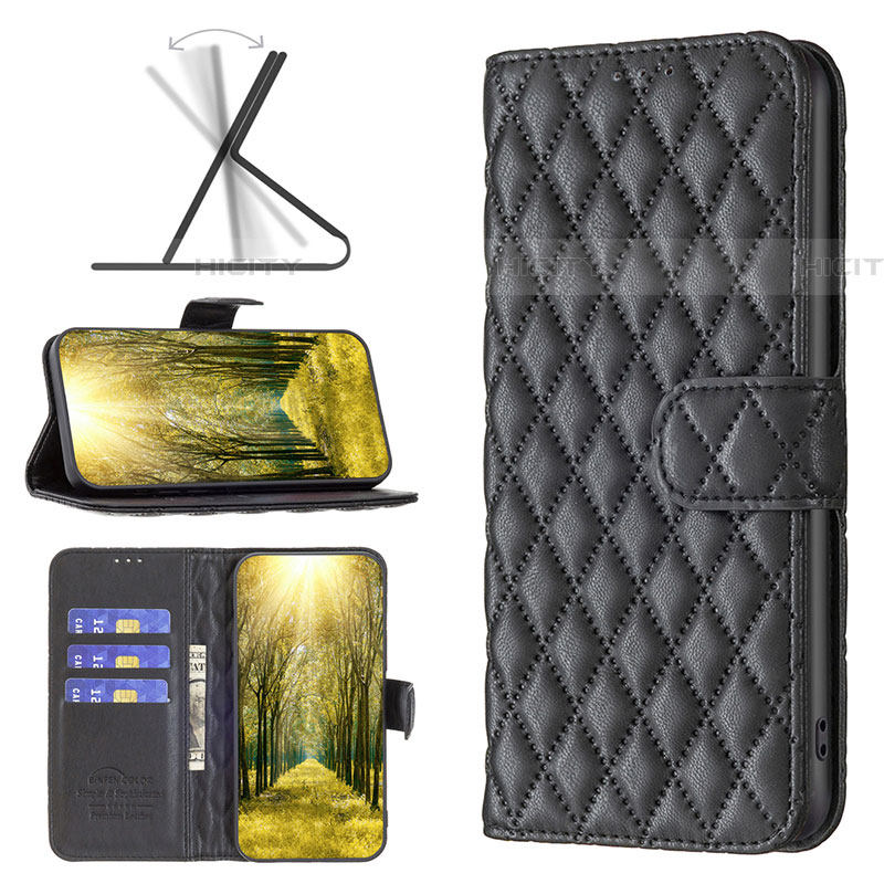 Funda de Cuero Cartera con Soporte Carcasa B11F para Samsung Galaxy A04E