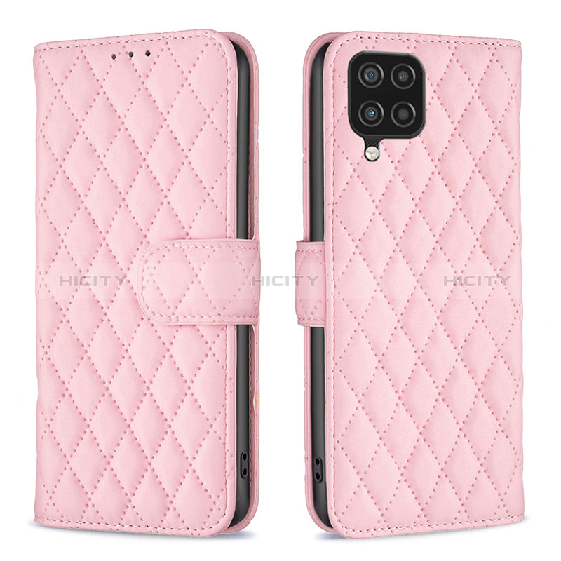 Funda de Cuero Cartera con Soporte Carcasa B11F para Samsung Galaxy A12 Nacho