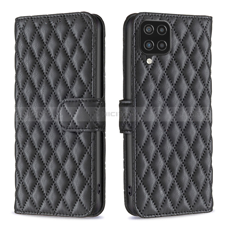 Funda de Cuero Cartera con Soporte Carcasa B11F para Samsung Galaxy A12 Nacho