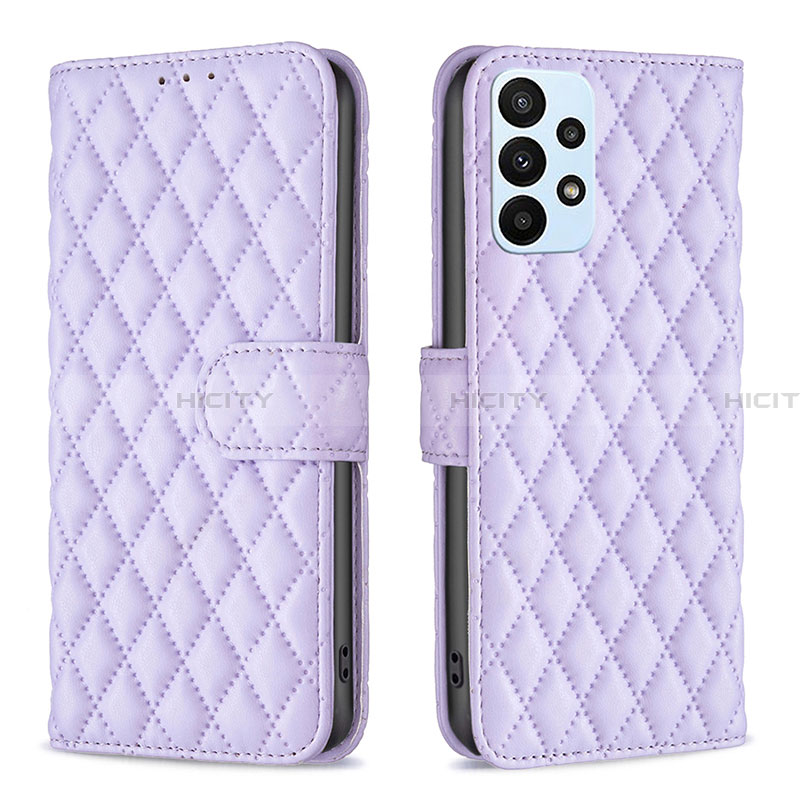 Funda de Cuero Cartera con Soporte Carcasa B11F para Samsung Galaxy A23 4G