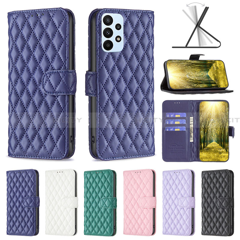 Funda de Cuero Cartera con Soporte Carcasa B11F para Samsung Galaxy A23 4G