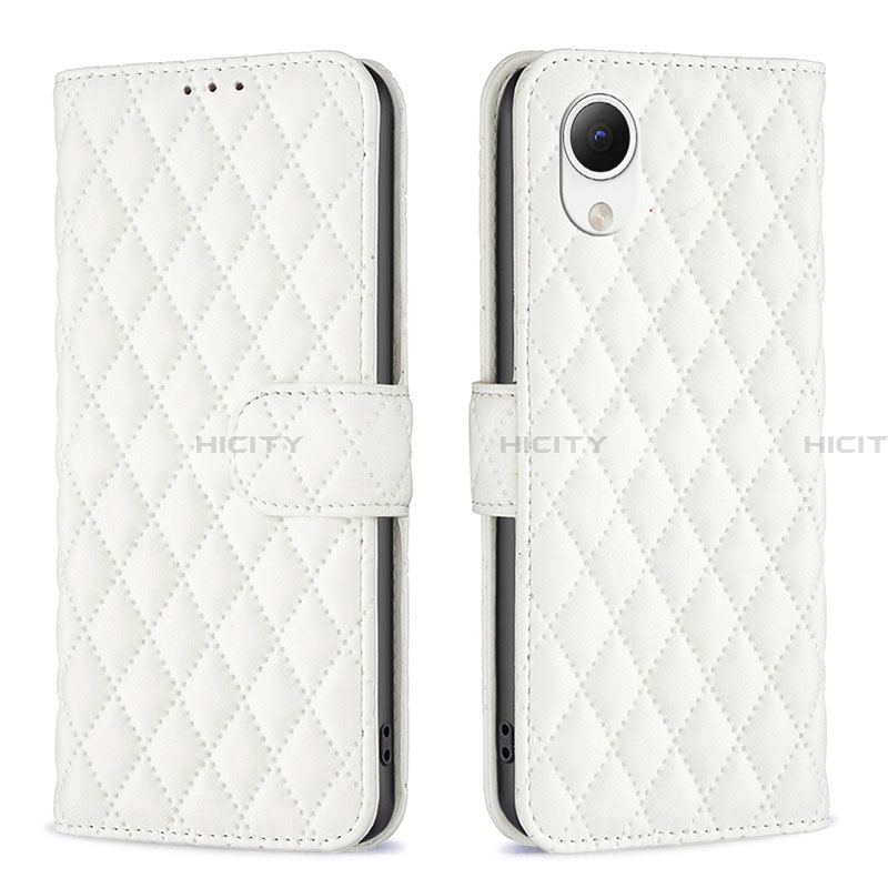 Funda de Cuero Cartera con Soporte Carcasa B11F para Samsung Galaxy A23s Blanco