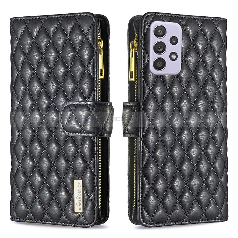 Funda de Cuero Cartera con Soporte Carcasa B11F para Samsung Galaxy A52s 5G