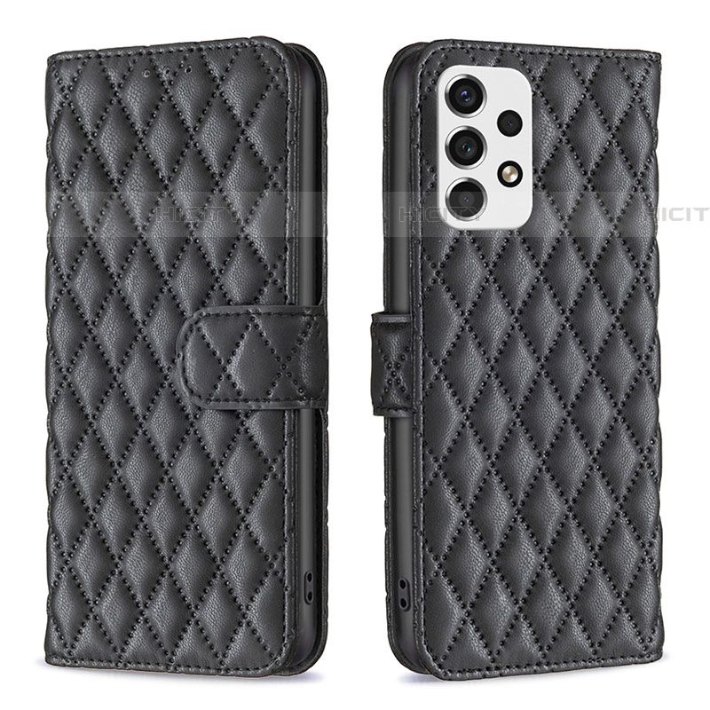 Funda de Cuero Cartera con Soporte Carcasa B11F para Samsung Galaxy A53 5G Negro