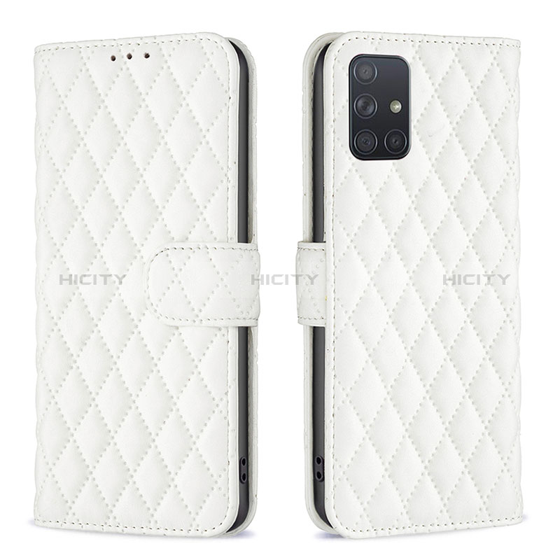 Funda de Cuero Cartera con Soporte Carcasa B11F para Samsung Galaxy A71 4G A715