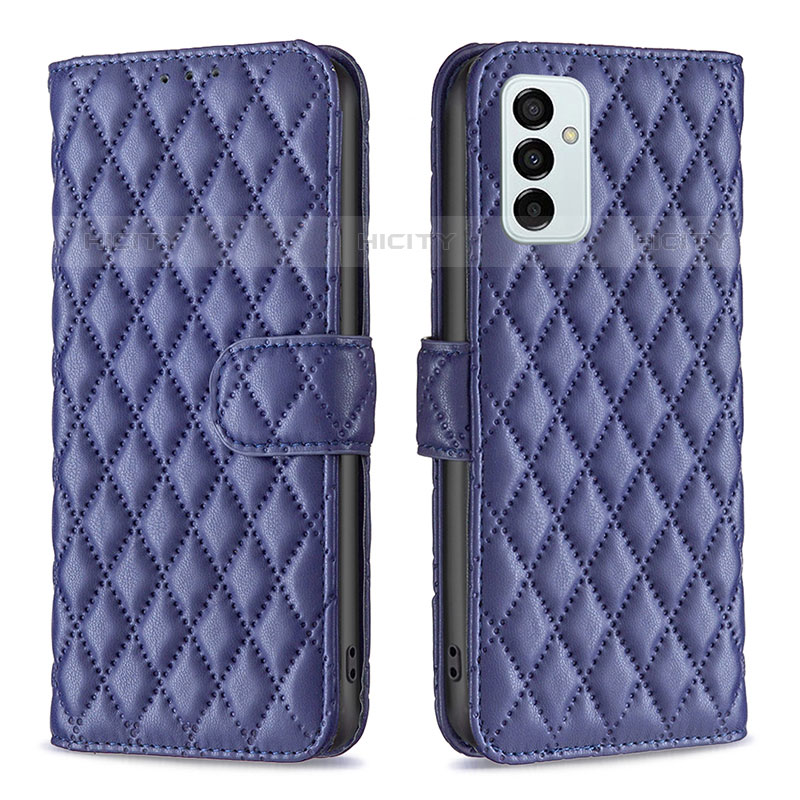 Funda de Cuero Cartera con Soporte Carcasa B11F para Samsung Galaxy M23 5G Azul