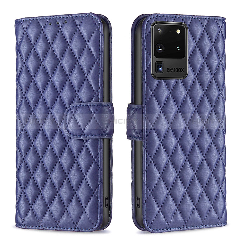 Funda de Cuero Cartera con Soporte Carcasa B11F para Samsung Galaxy S20 Ultra 5G