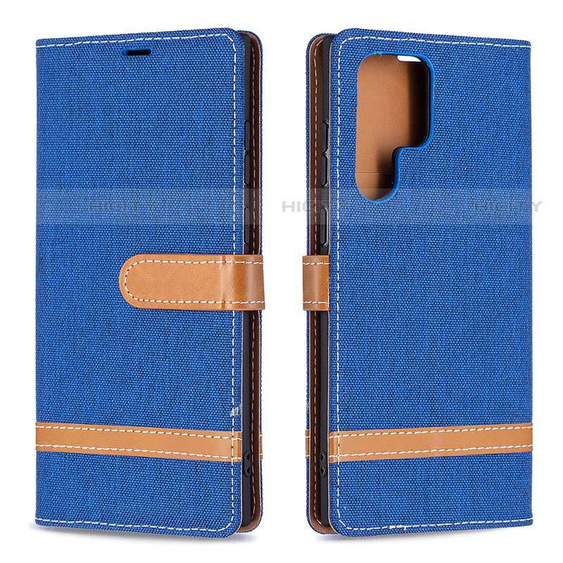 Funda de Cuero Cartera con Soporte Carcasa B11F para Samsung Galaxy S23 Ultra 5G