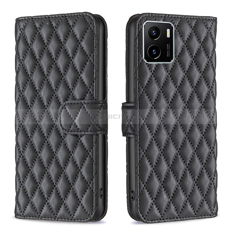 Funda de Cuero Cartera con Soporte Carcasa B11F para Vivo Y15C