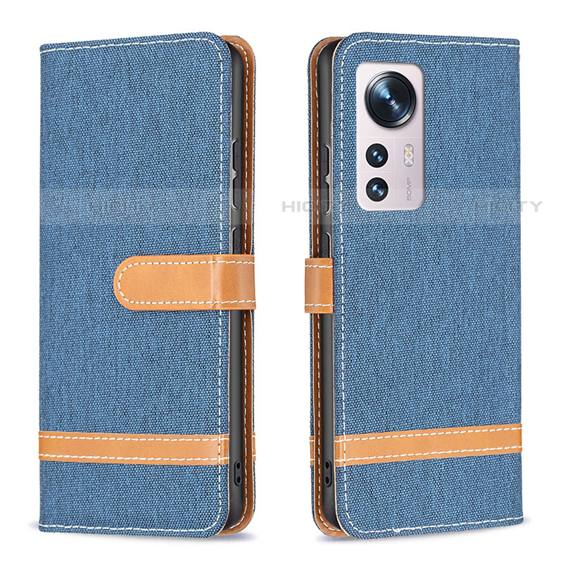 Funda de Cuero Cartera con Soporte Carcasa B11F para Xiaomi Mi 12 Pro 5G