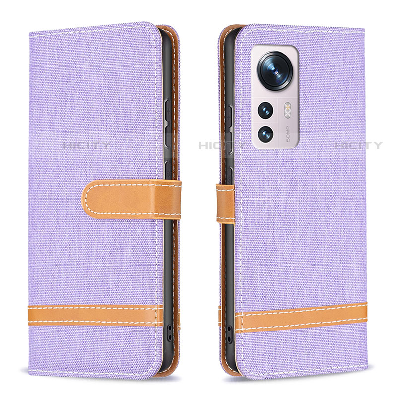 Funda de Cuero Cartera con Soporte Carcasa B11F para Xiaomi Mi 12 Pro 5G