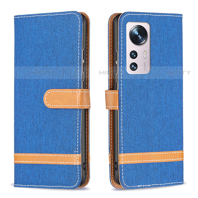 Funda de Cuero Cartera con Soporte Carcasa B11F para Xiaomi Mi 12S Pro 5G