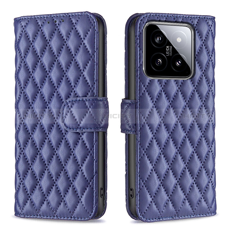 Funda de Cuero Cartera con Soporte Carcasa B11F para Xiaomi Mi 14 5G