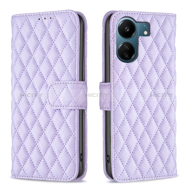 Funda de Cuero Cartera con Soporte Carcasa B11F para Xiaomi Poco C65