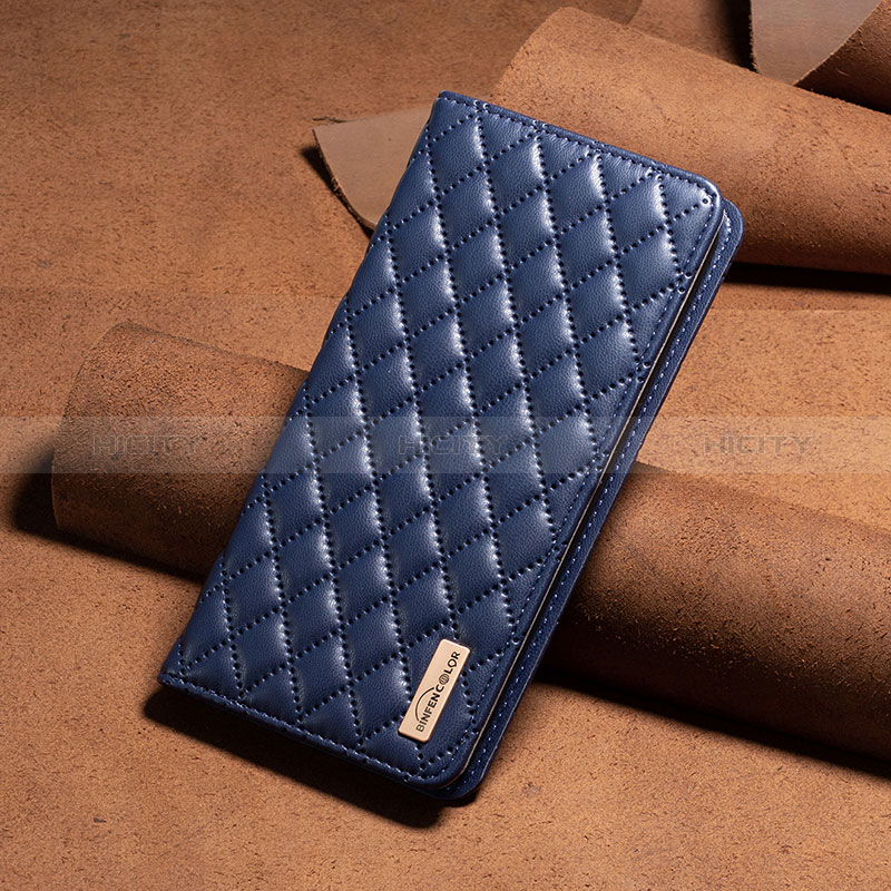 Funda de Cuero Cartera con Soporte Carcasa B11F para Xiaomi Poco X5 5G Azul