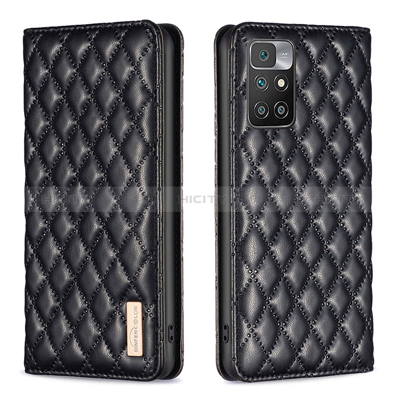 Funda de Cuero Cartera con Soporte Carcasa B11F para Xiaomi Redmi 10 (2022)