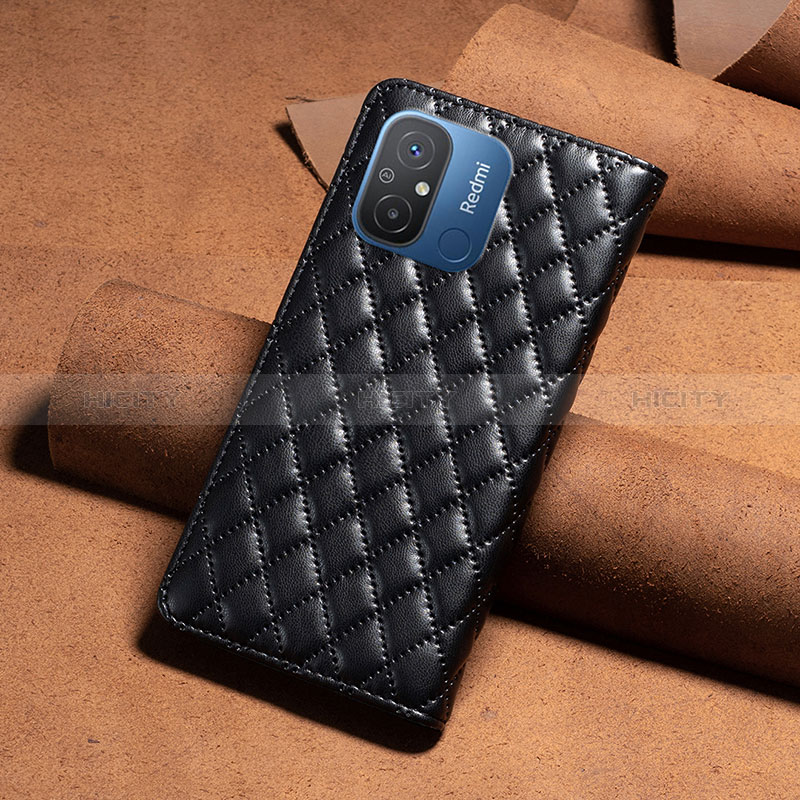 Funda de Cuero Cartera con Soporte Carcasa B11F para Xiaomi Redmi 12C 4G