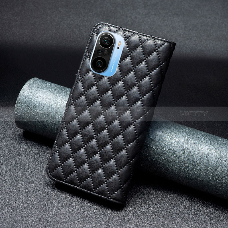 Funda de Cuero Cartera con Soporte Carcasa B11F para Xiaomi Redmi K40 Pro 5G