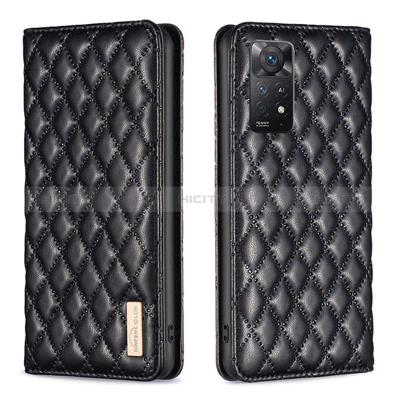 Funda de Cuero Cartera con Soporte Carcasa B11F para Xiaomi Redmi Note 11 Pro 4G