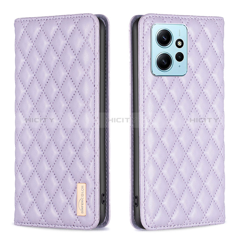 Funda de Cuero Cartera con Soporte Carcasa B11F para Xiaomi Redmi Note 12 4G