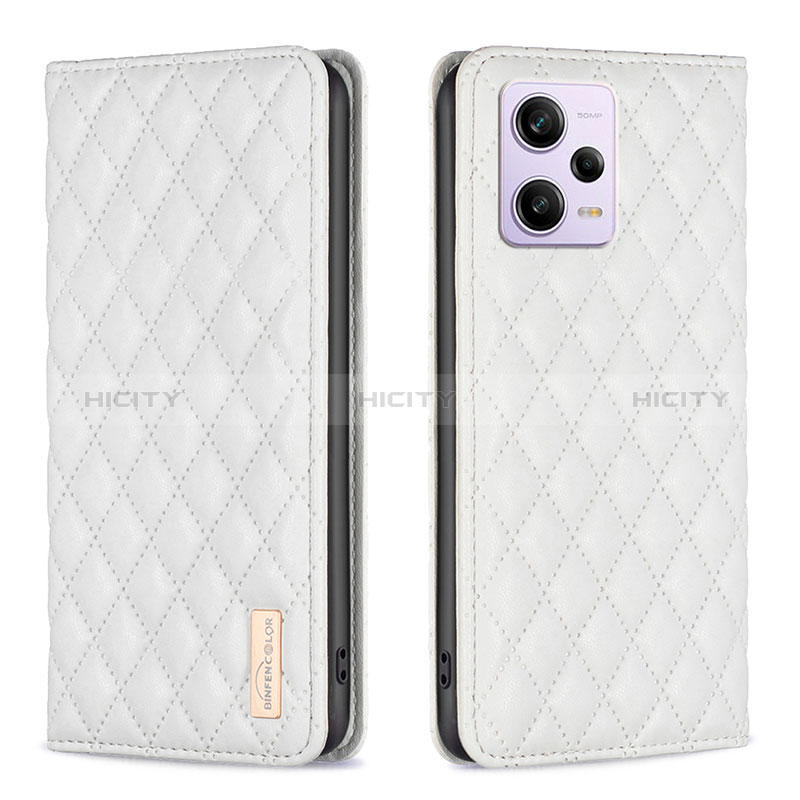 Funda de Cuero Cartera con Soporte Carcasa B11F para Xiaomi Redmi Note 12 Explorer