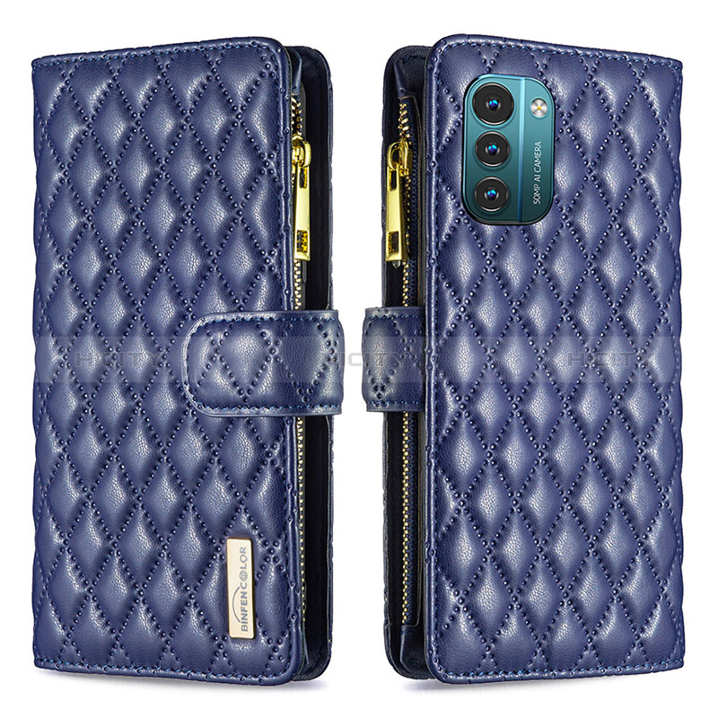 Funda de Cuero Cartera con Soporte Carcasa B12F para Nokia G11