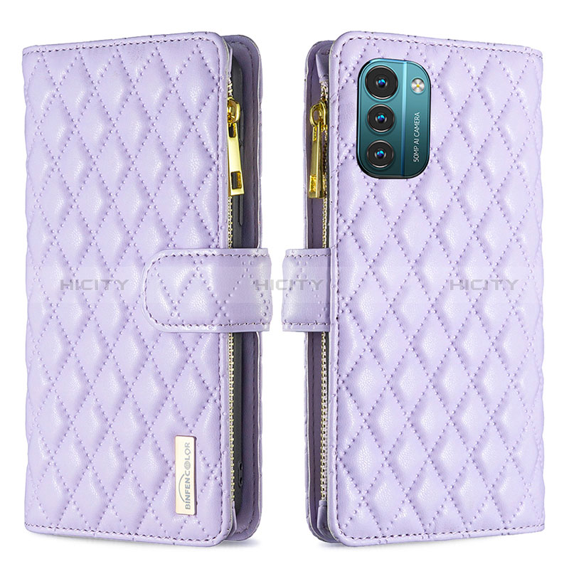 Funda de Cuero Cartera con Soporte Carcasa B12F para Nokia G21