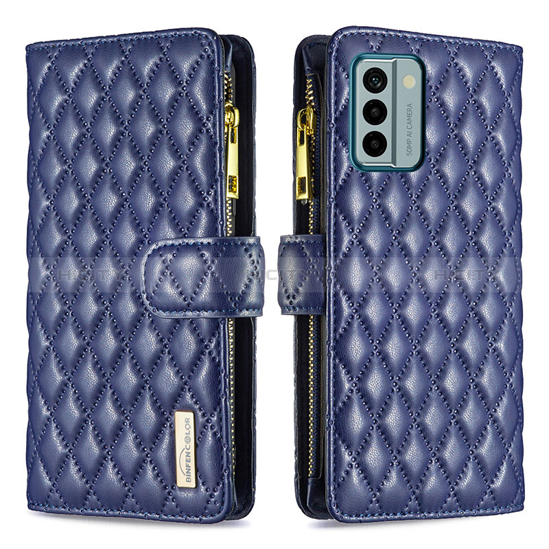 Funda de Cuero Cartera con Soporte Carcasa B12F para Nokia G22