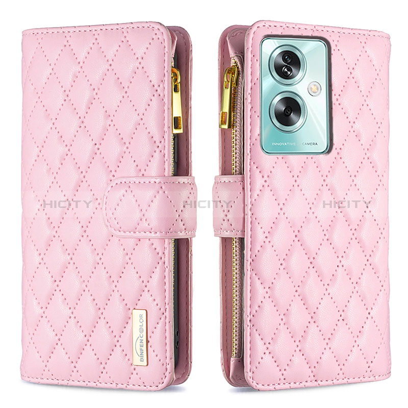 Funda de Cuero Cartera con Soporte Carcasa B12F para Oppo A2 5G