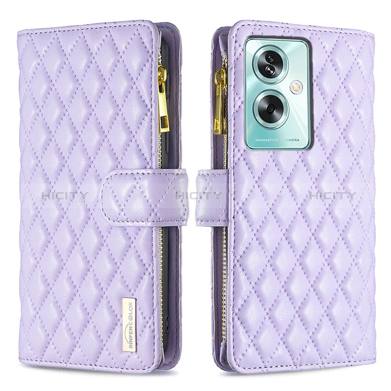 Funda de Cuero Cartera con Soporte Carcasa B12F para Oppo A2 5G