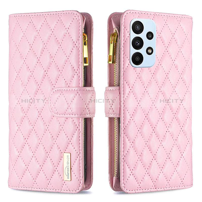 Funda de Cuero Cartera con Soporte Carcasa B12F para Samsung Galaxy A23 5G