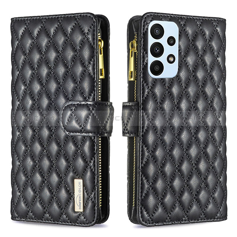 Funda de Cuero Cartera con Soporte Carcasa B12F para Samsung Galaxy A23 5G