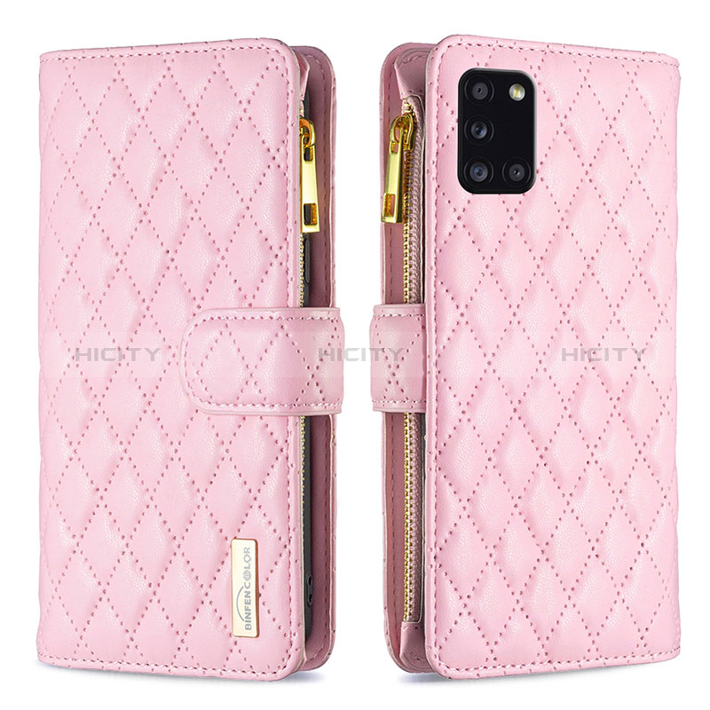 Funda de Cuero Cartera con Soporte Carcasa B12F para Samsung Galaxy A31