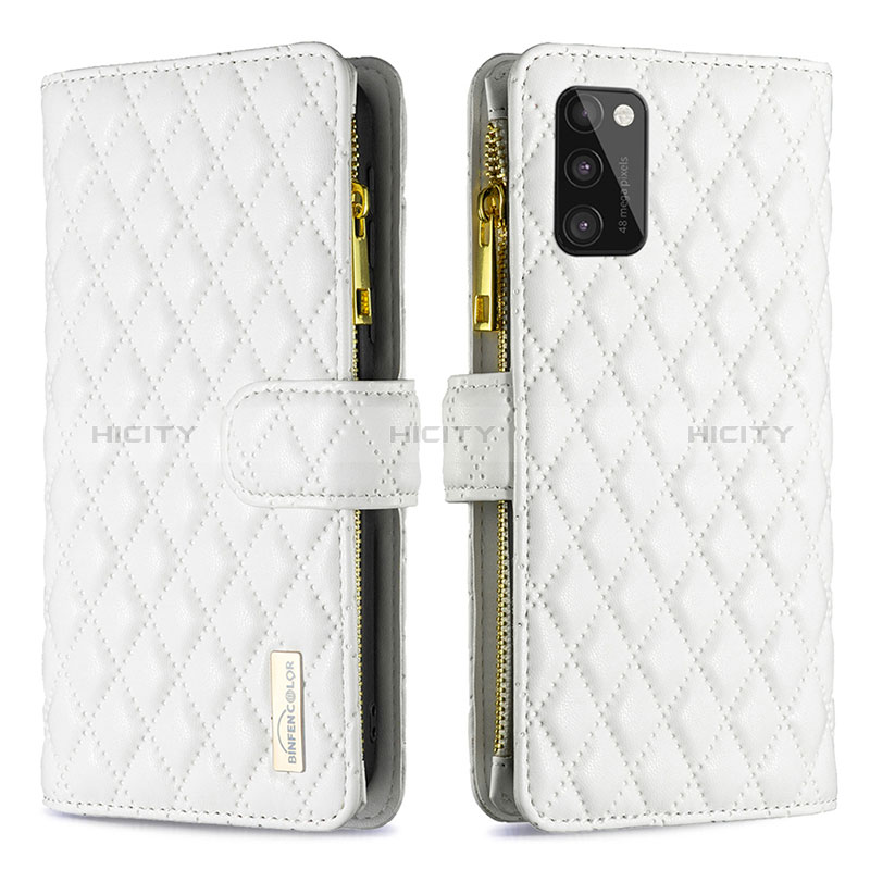 Funda de Cuero Cartera con Soporte Carcasa B12F para Samsung Galaxy A41