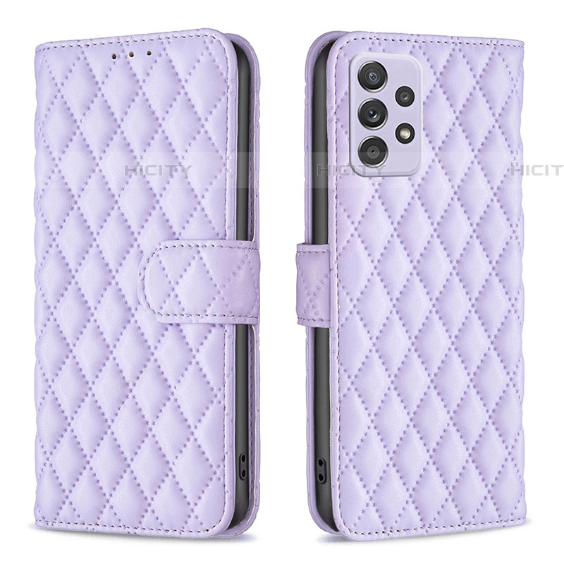 Funda de Cuero Cartera con Soporte Carcasa B12F para Samsung Galaxy A52 5G