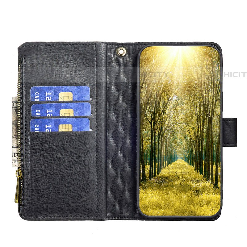 Funda de Cuero Cartera con Soporte Carcasa B12F para Samsung Galaxy F04