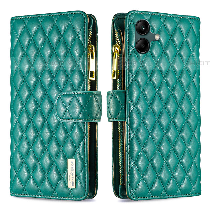 Funda de Cuero Cartera con Soporte Carcasa B12F para Samsung Galaxy F04